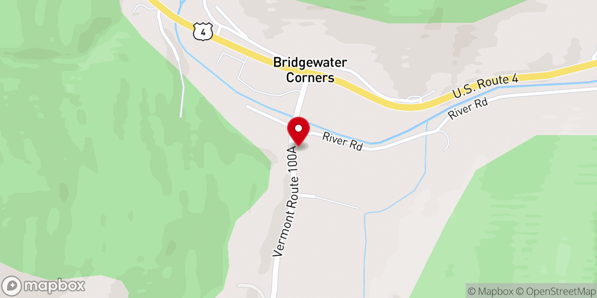 Map showing location of Bethany Mennonite Church