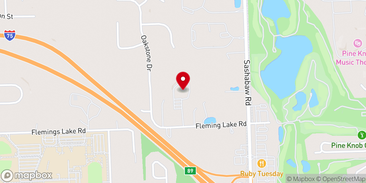 Map showing location of Maranatha Baptist Church