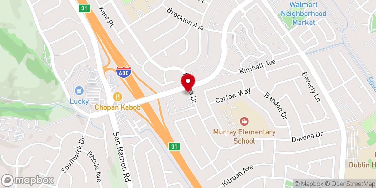 Map showing location of Rugged Cross Church