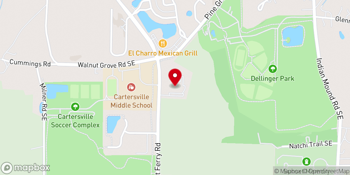 Map showing location of St. Francis of Assisi Catholic Church