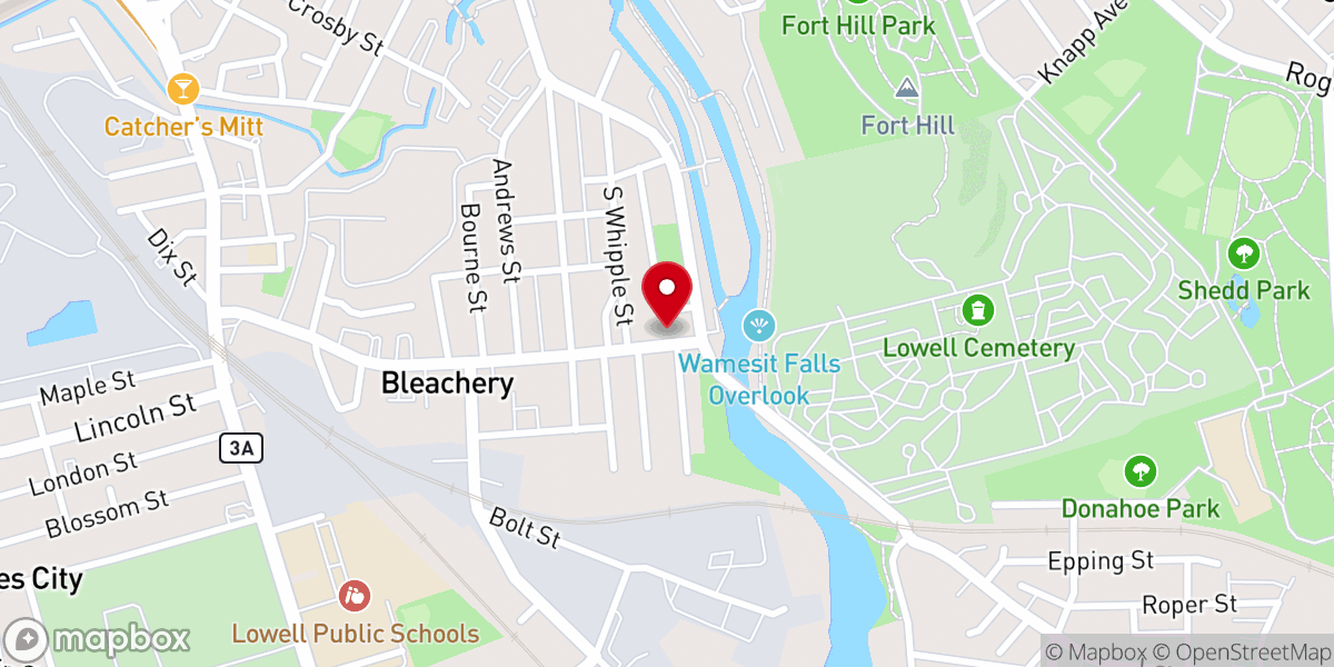 Map showing location of Deeper Life Bible Church