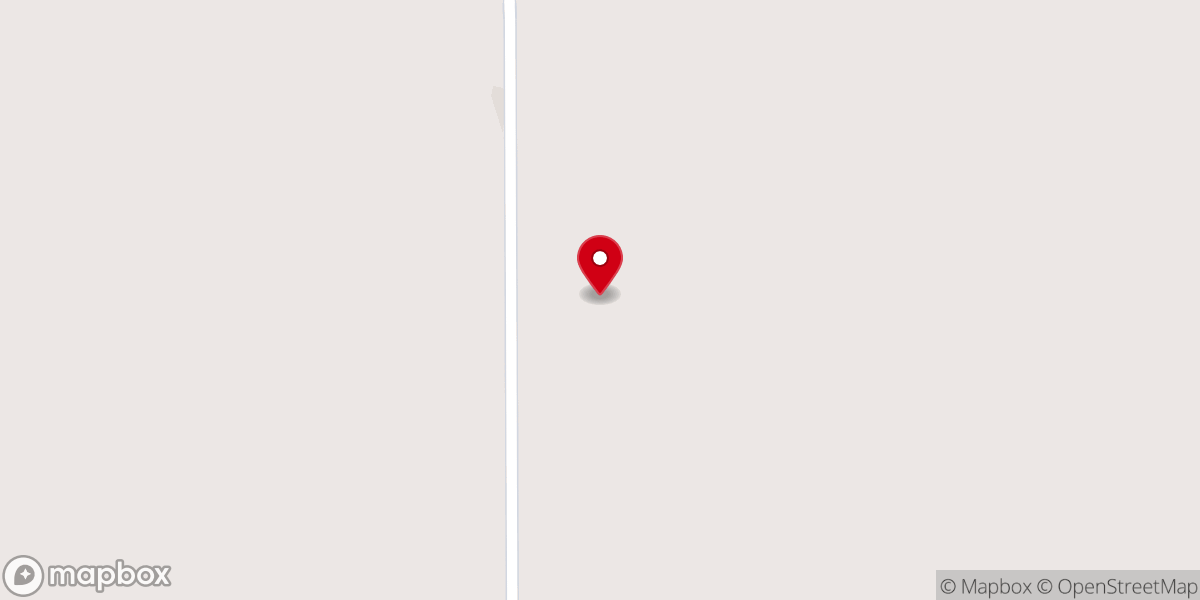 Map showing location of Brown Church