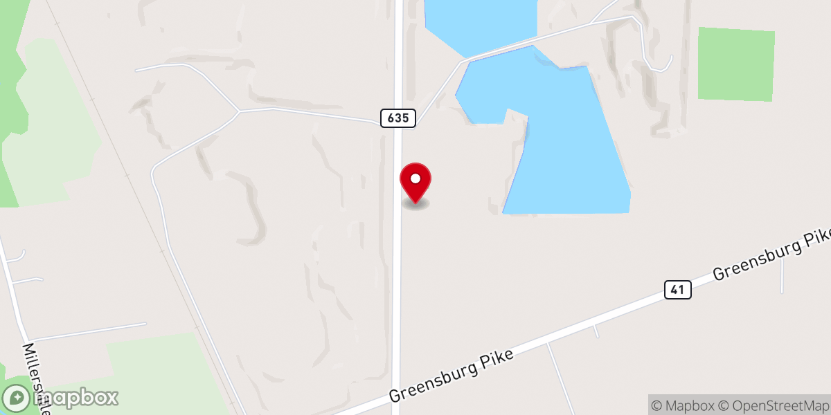 Map showing location of Saint Mary Catholic Parish