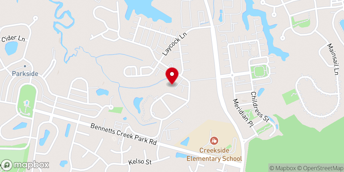 Map showing location of Melvin Jiggetts Ministries