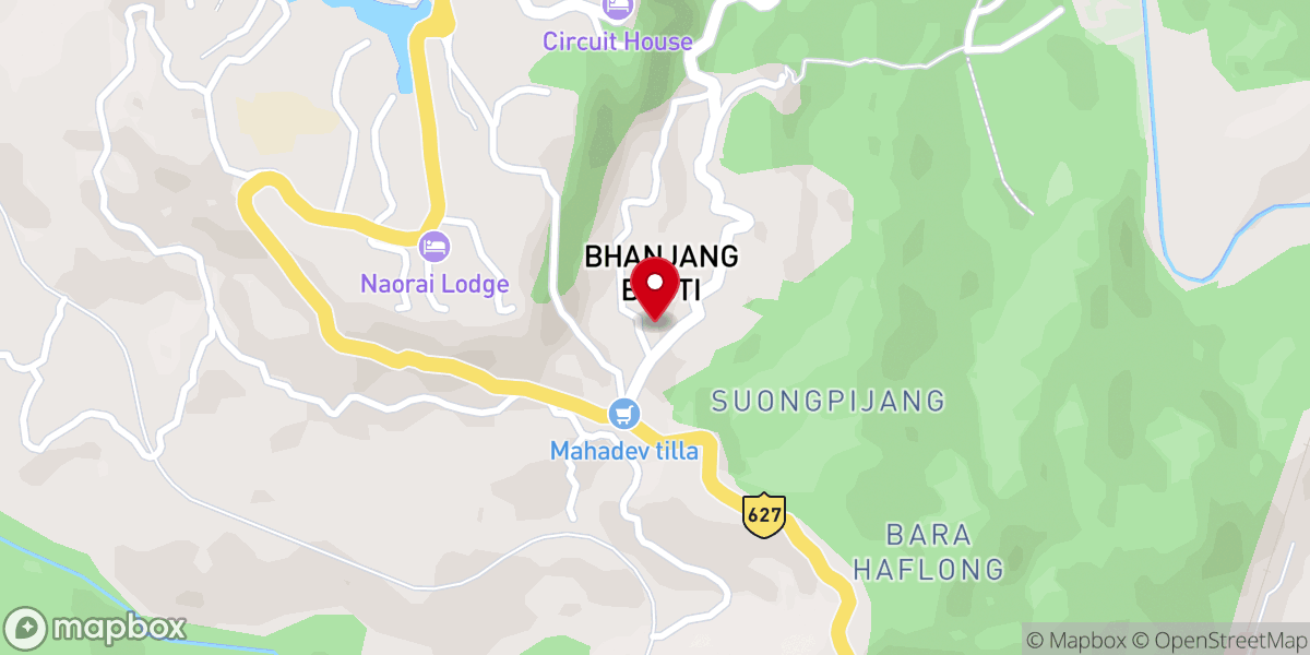 Map showing location of Presbyterian Church Songpijang (Songbung presbytery)