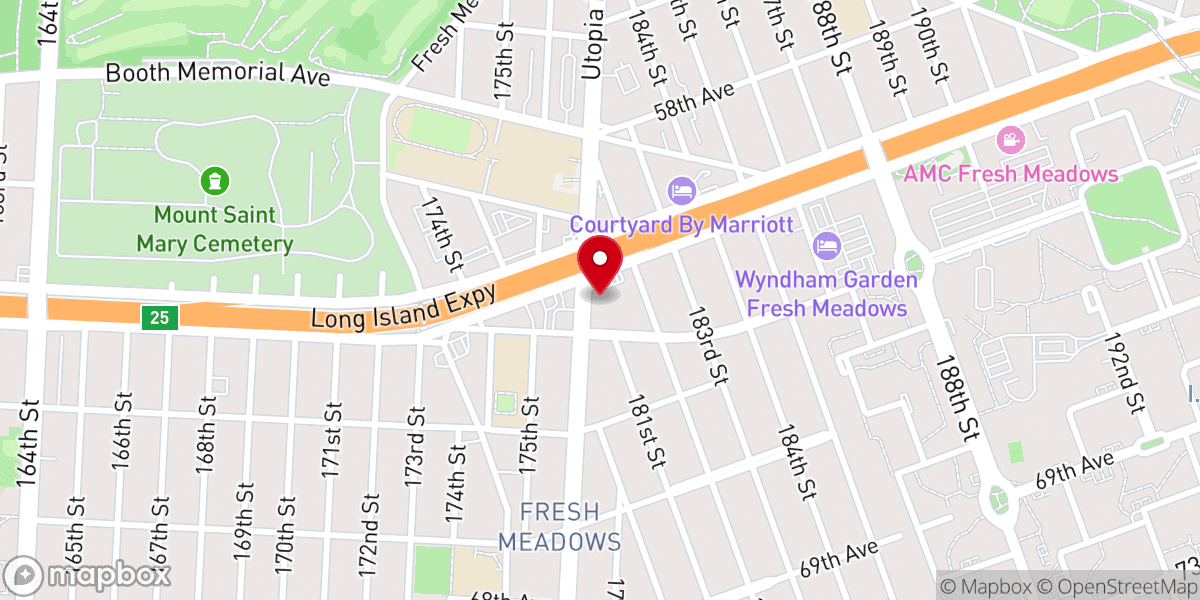Map showing location of Way of the Cross Baptist Church