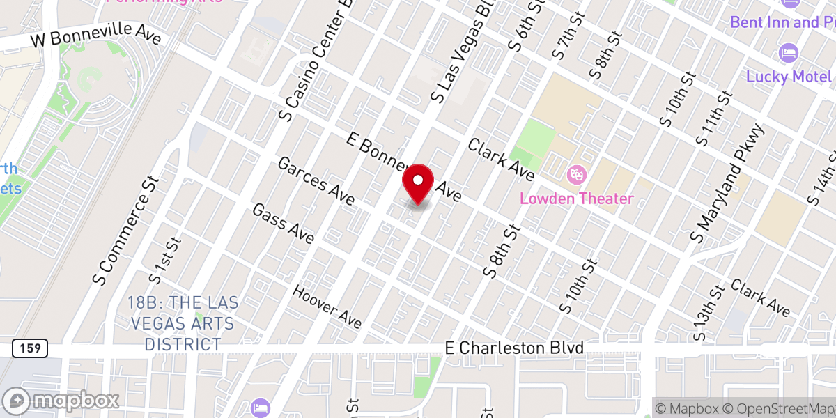 Map showing location of Storybook Wedding Chapel