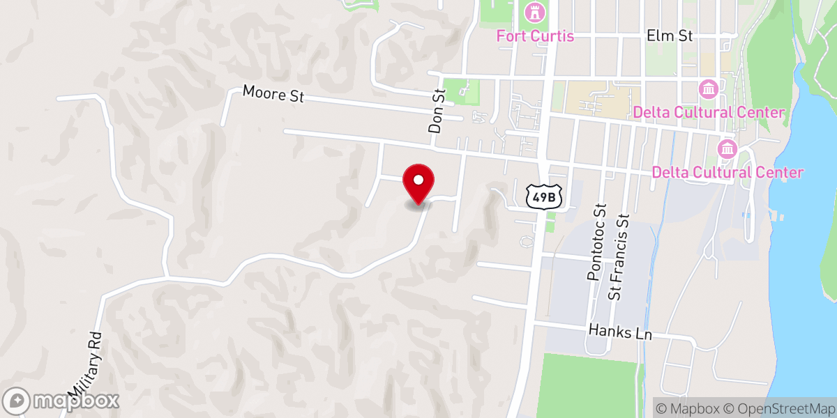Map showing location of Prophet Kyle Ministries