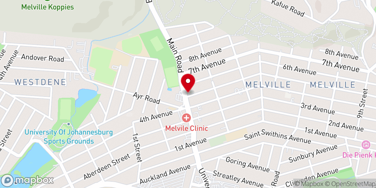 Map showing location of The Pacesetters Church