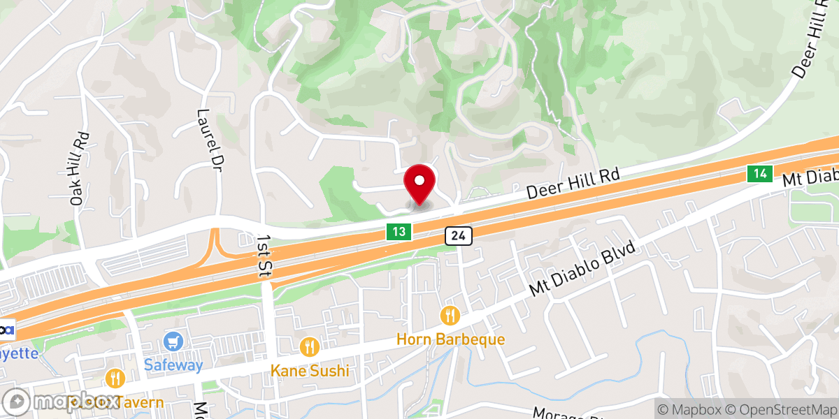 Map showing location of Our Saviors Lutheran Church Foundation