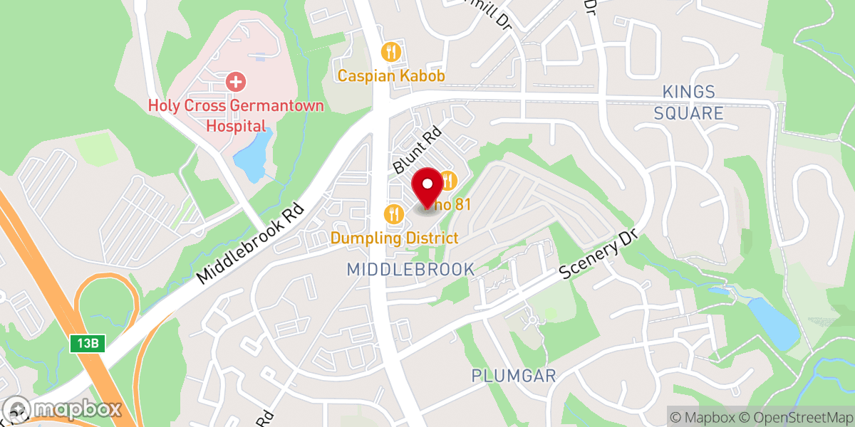 Map showing location of Fox Chapel Shopping Center