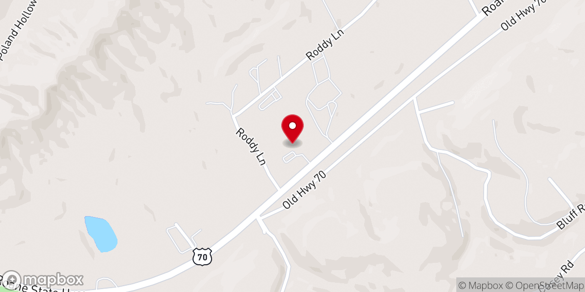 Map showing location of New Life Church
