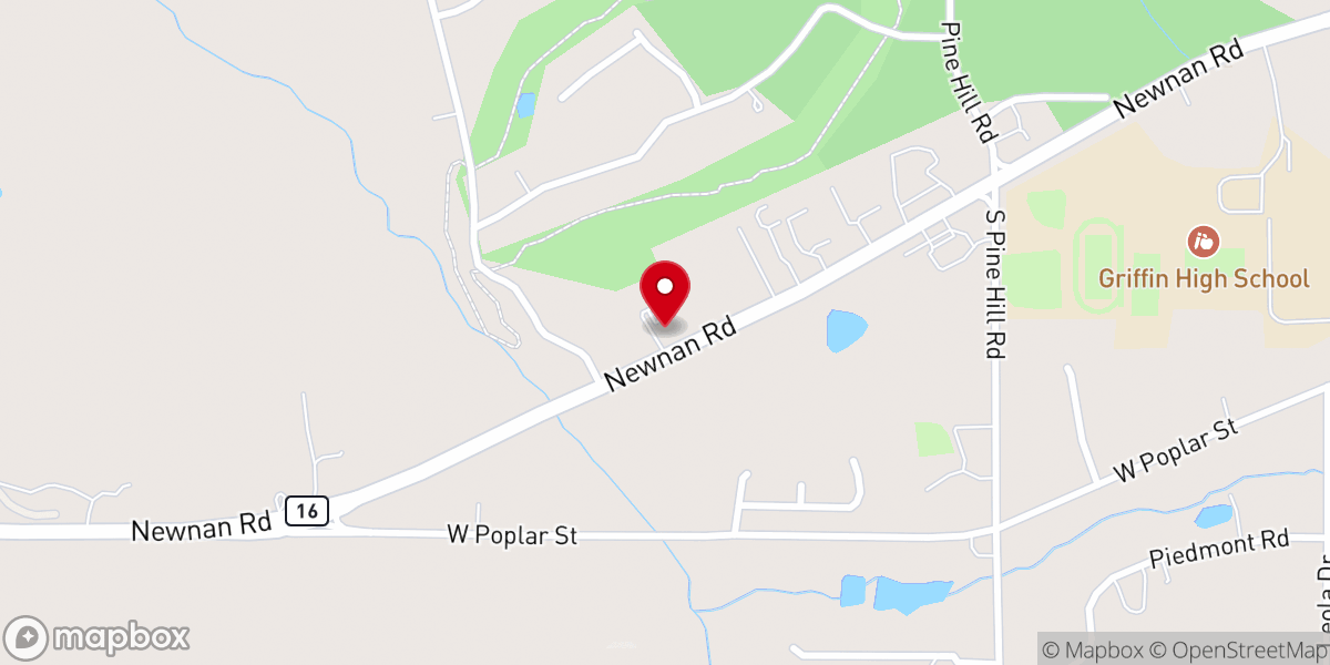 Map showing location of First Wesleyan Church