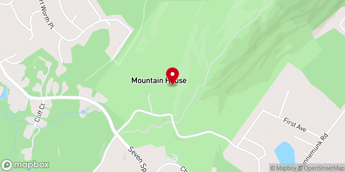 Map showing location of Old Ruins Church