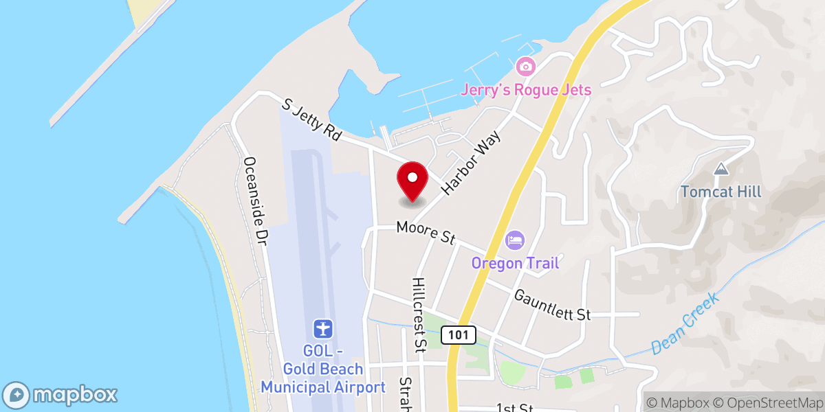 Map showing location of Calvary Chapel
