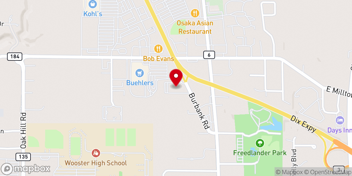 Map showing location of Northview Alliance Church