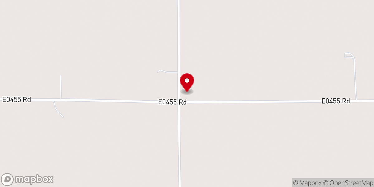 Map showing location of Pawnee Christian Fellowship