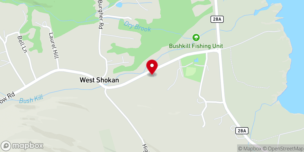 Map showing location of St. Augustine Chapel