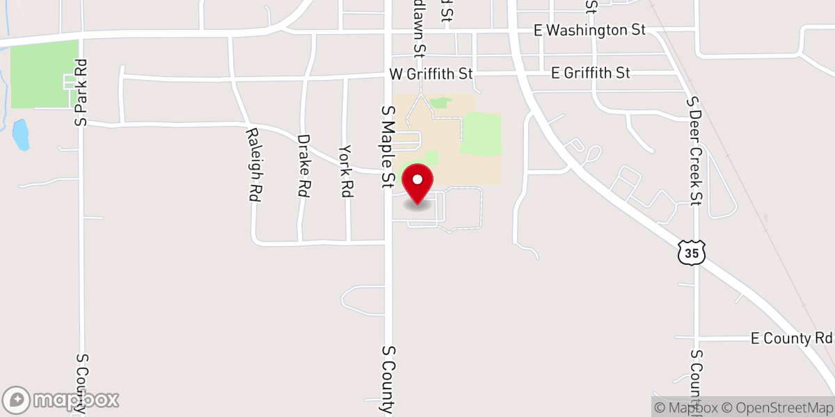 Map showing location of United in Faith Church of Galveston