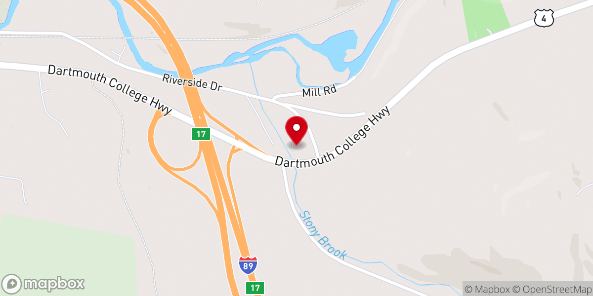 Map showing location of Calvary Independent Baptist Church