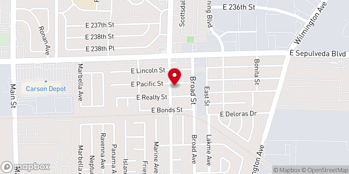 Map showing location of Rock of Salvation Church