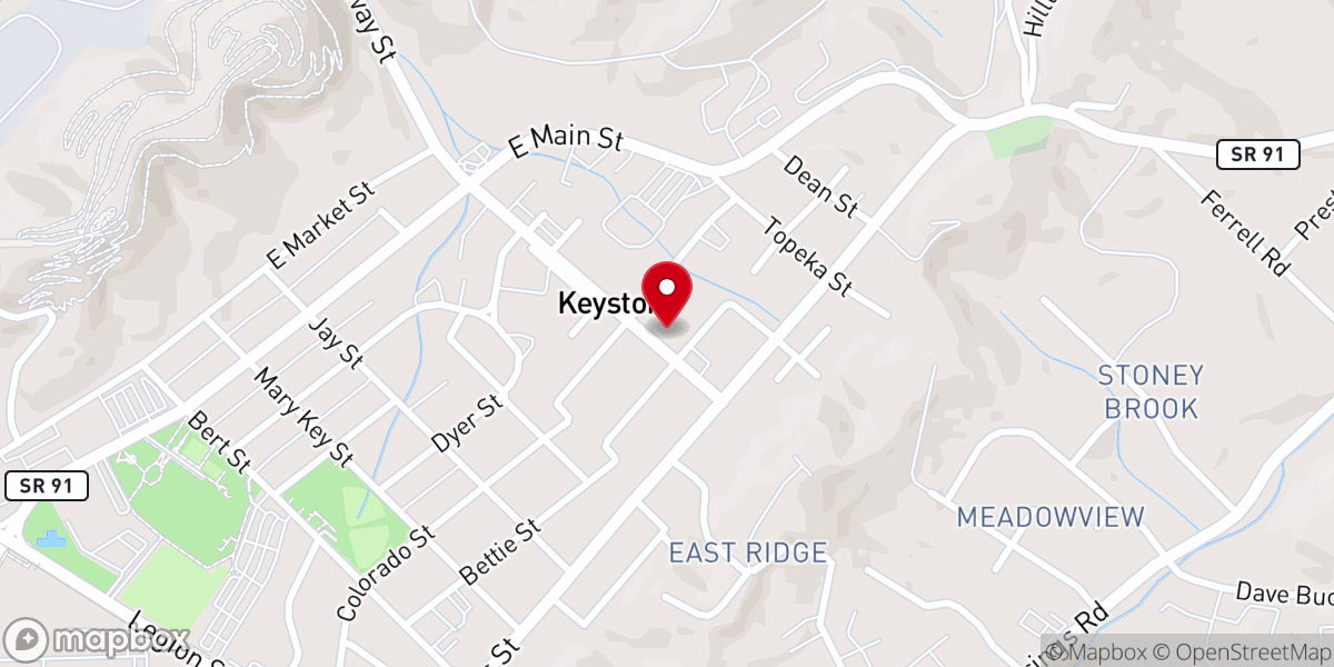 Map showing location of Church of Our Lord Jesus