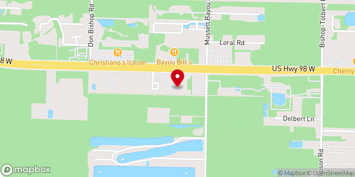 Map showing location of Good News Church