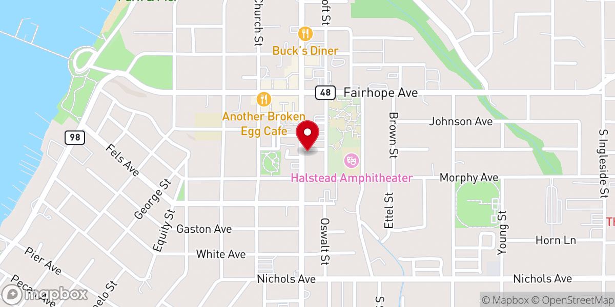 Map showing location of Tongue & Groove Drinkery