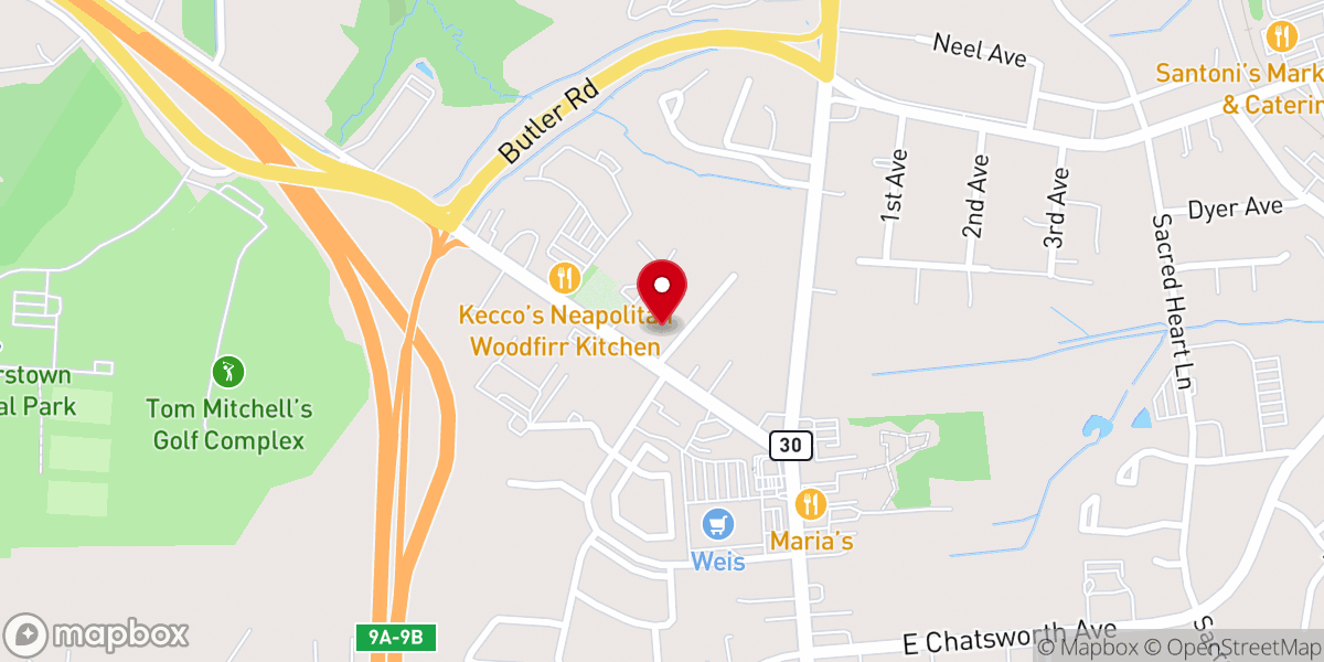 Map showing location of The Place of Grace