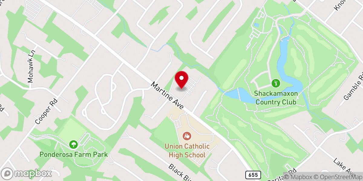 Map showing location of Immaculate Heart of Mary Roman Catholic Church