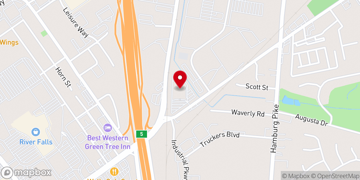 Map showing location of Southeast Christian Church Indiana Campus