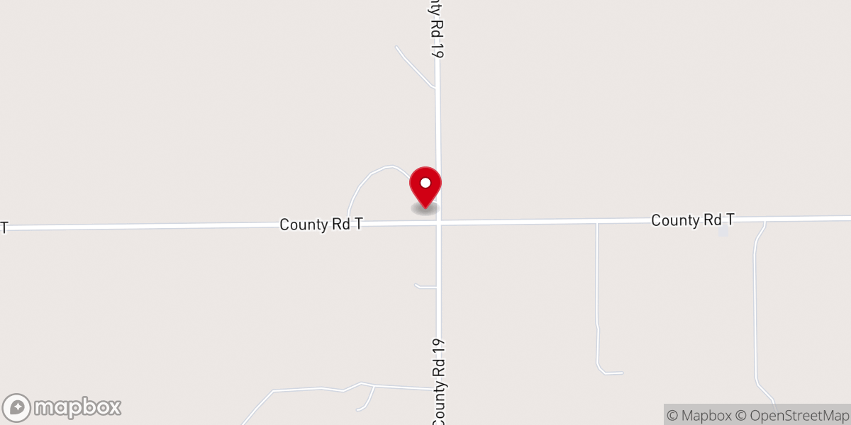 Map showing location of Cedar Valley Chapel