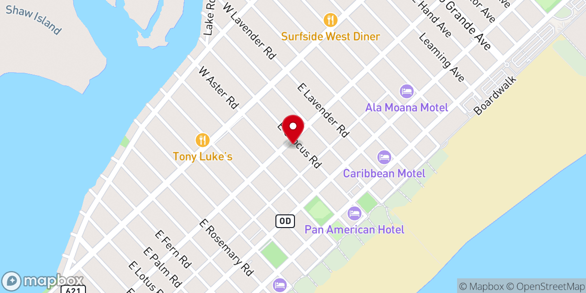 Map showing location of Crest Community Church