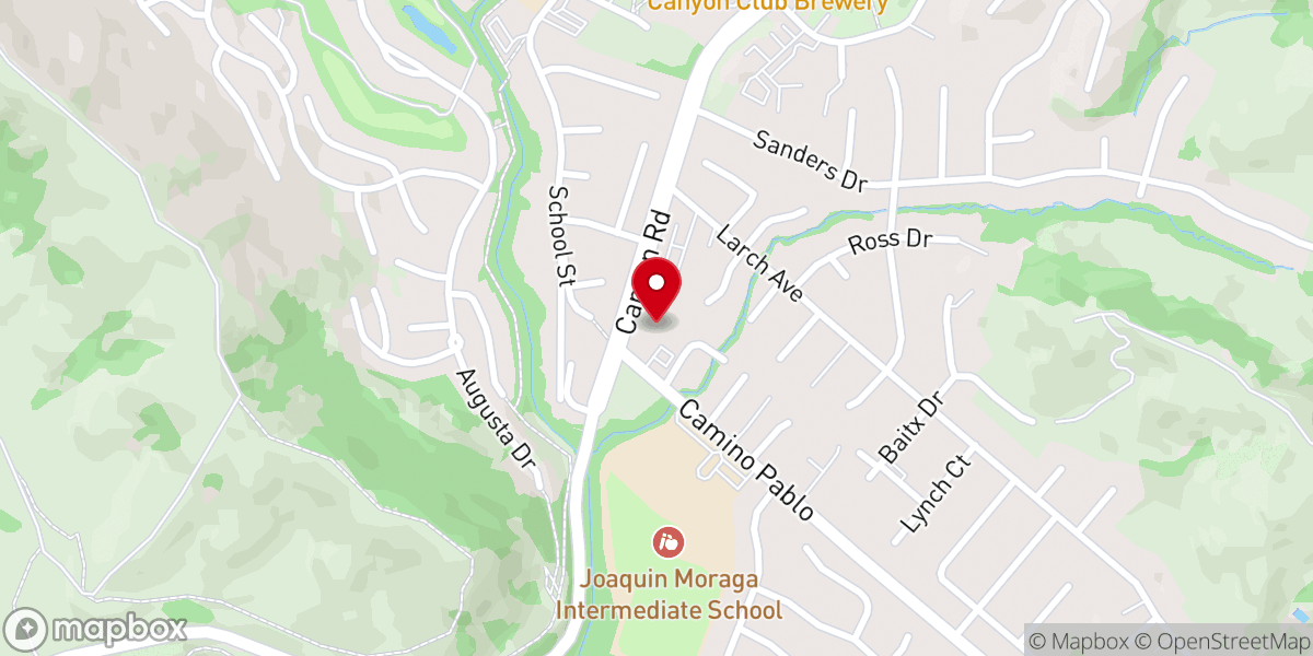 Map showing location of St Monica's Catholic Church