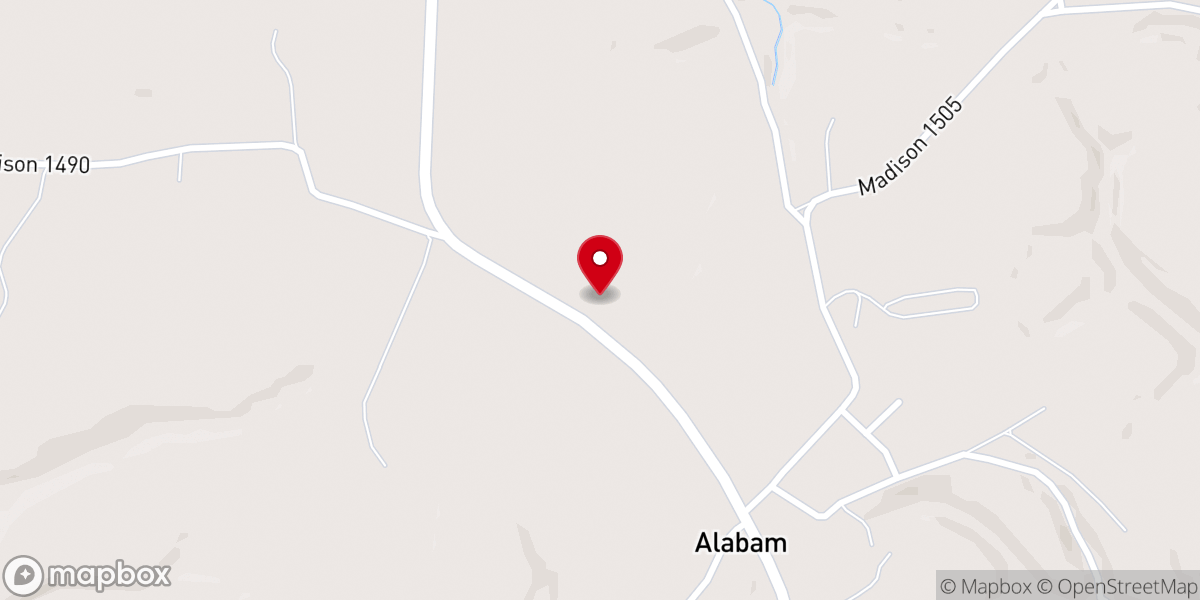 Map showing location of House Of God Alabam