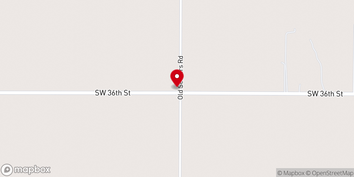 Map showing location of Grace Mennonite Church