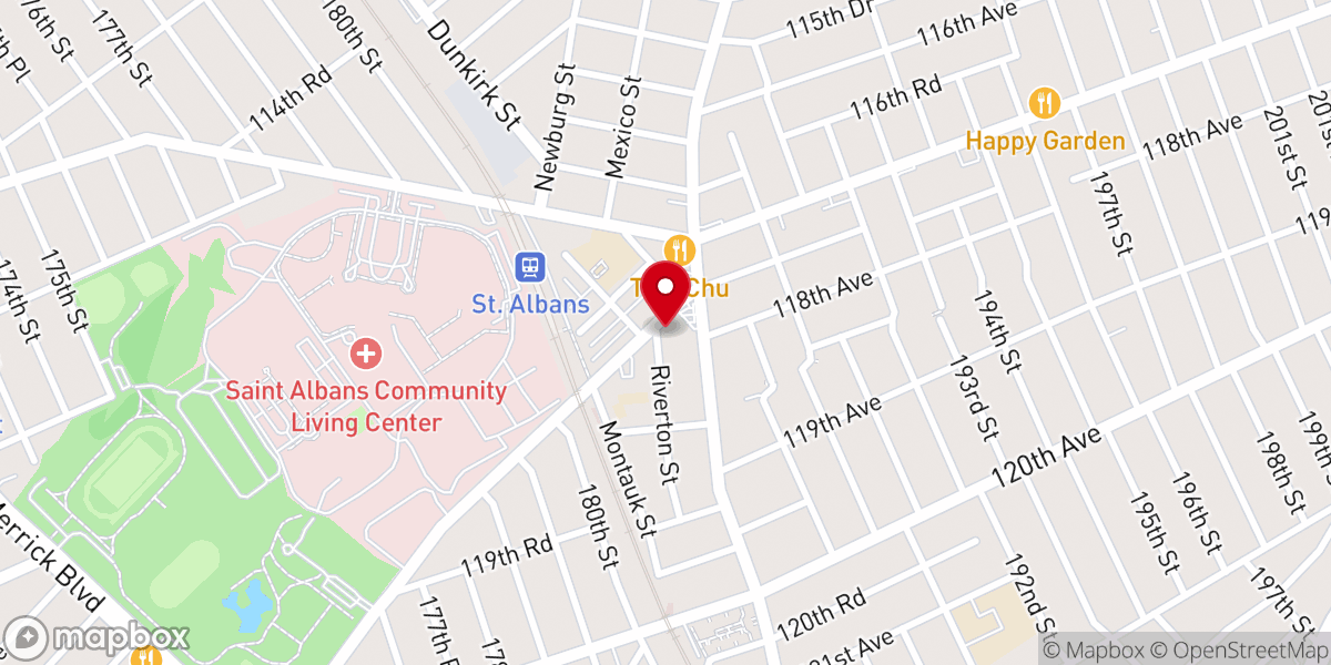 Map showing location of City Seventh-Day Adventist Church