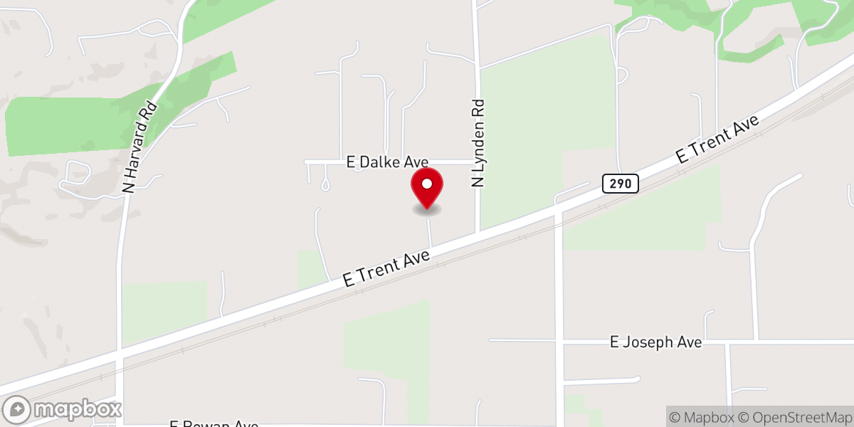 Map showing location of Wesleyan Brotherhood Chapel