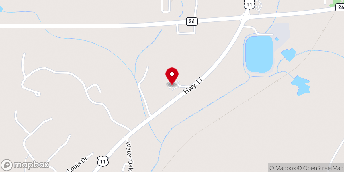 Map showing location of St Joseph Catholic Church