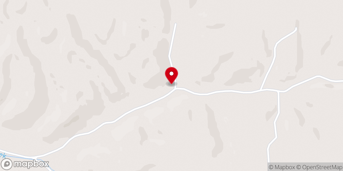 Map showing location of Fryes Church