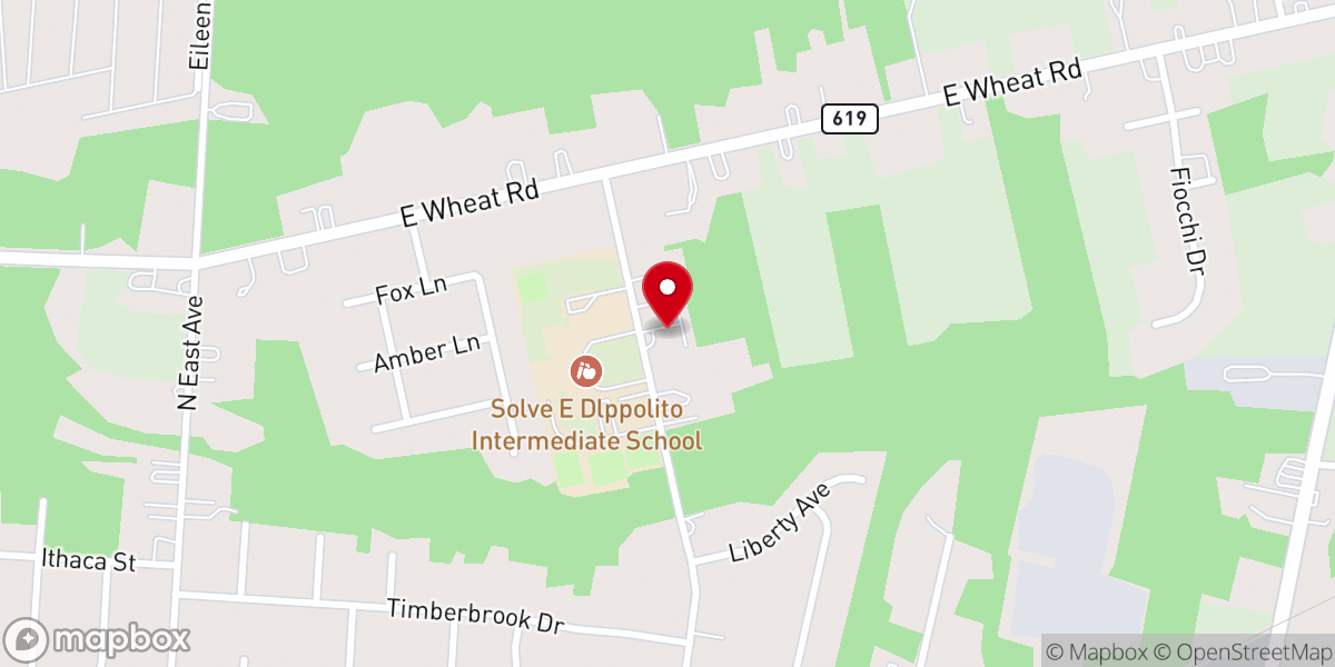 Map showing location of Iglesia Pentecostal Inc