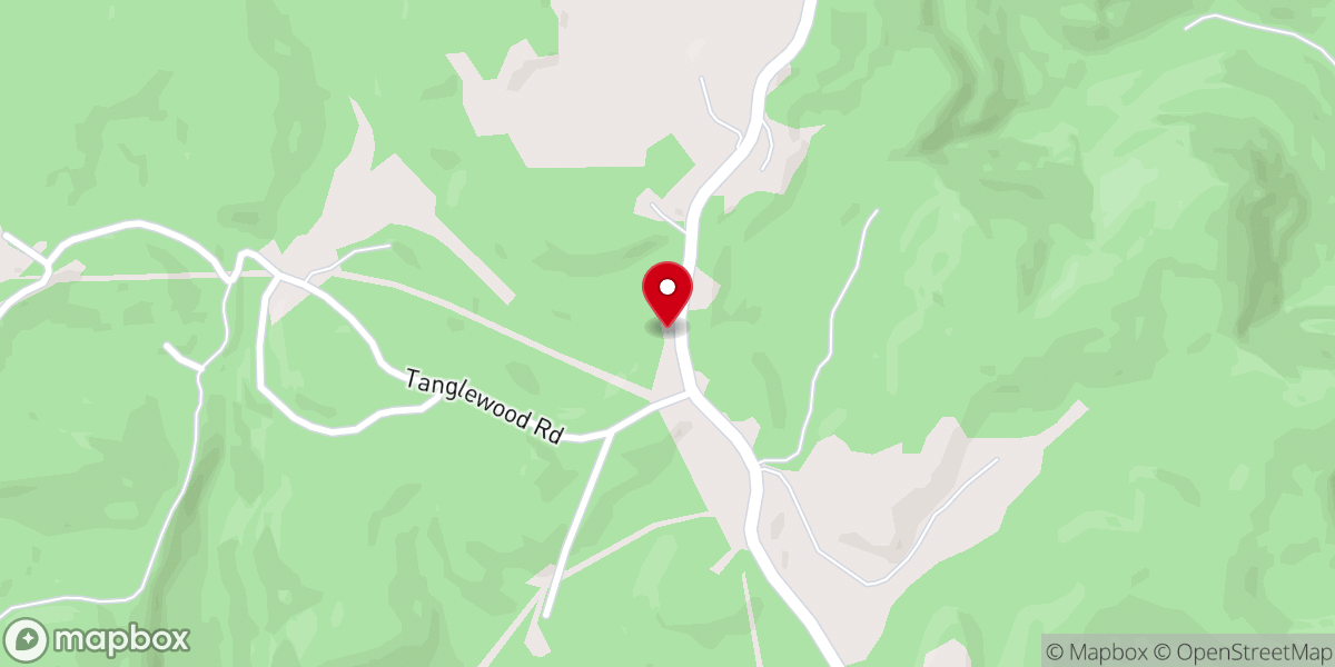 Map showing location of Gum Springs Church