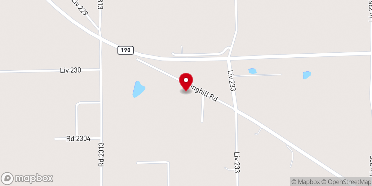 Map showing location of Lighthouse Chapel