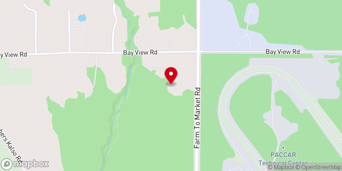 Map showing location of The Chapel in Skagit Valley