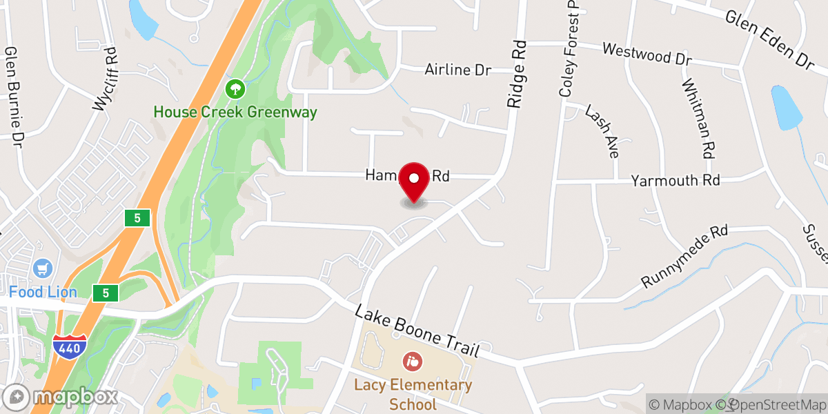 Map showing location of Common Thread Church