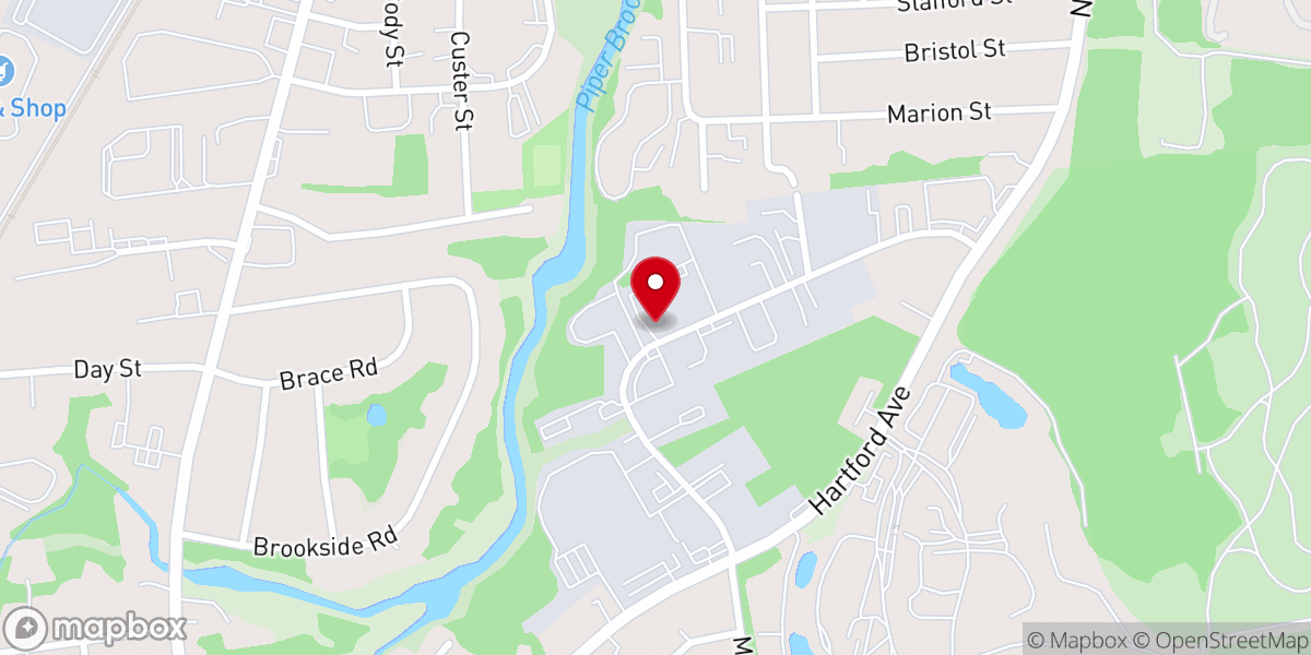 Map showing location of Grace Bible Community Church
