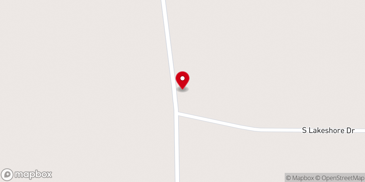 Map showing location of Starlight Baptist Church