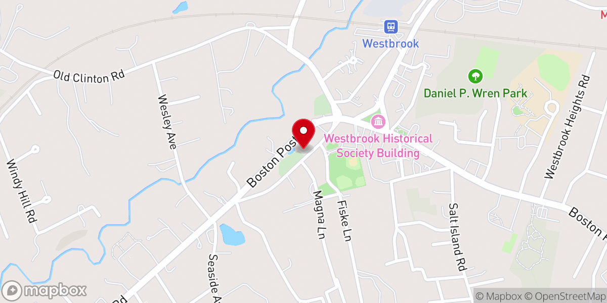Map showing location of St. Paul’s Episcopal Church
