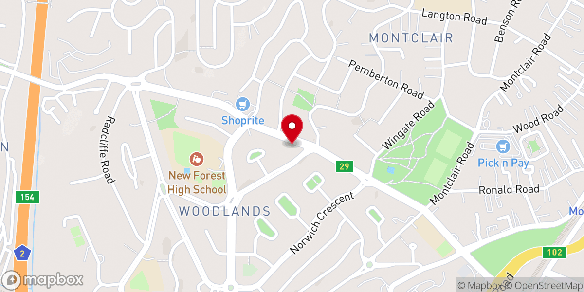 Map showing location of St. Etheldreda Anglican Church