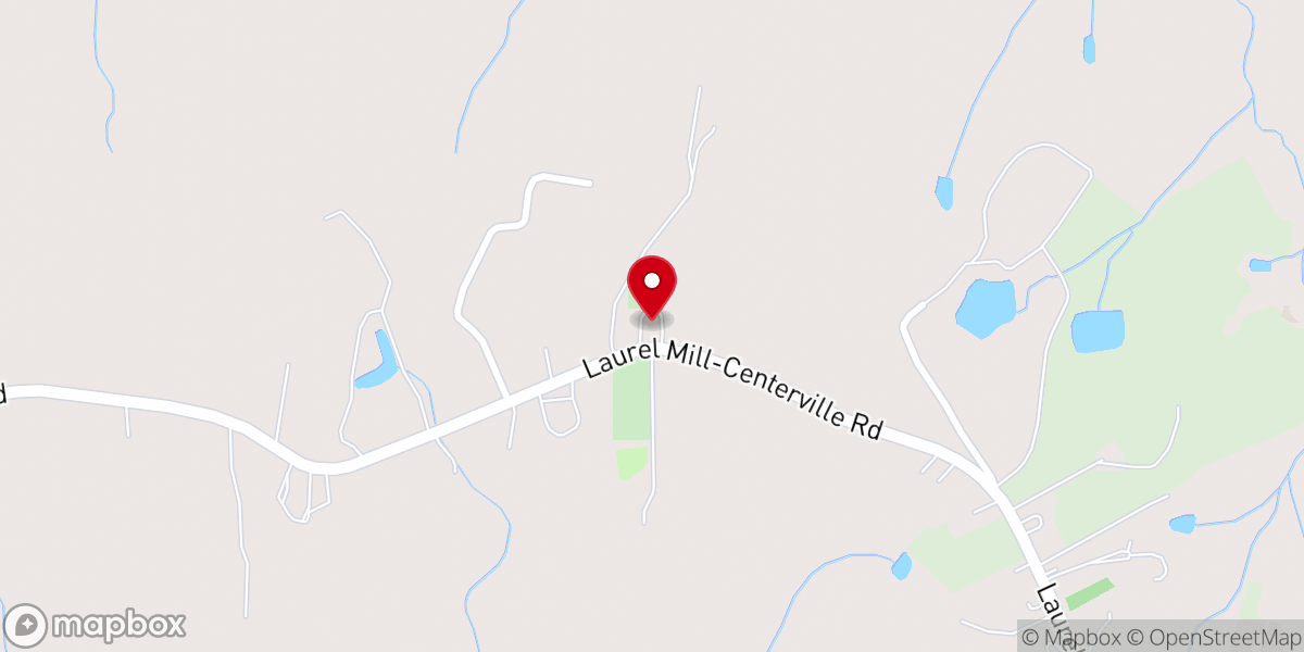 Map showing location of Perry Chapel